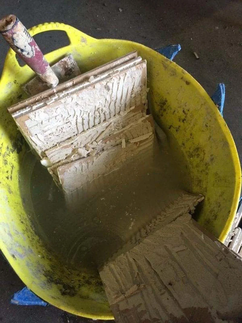 reusing ceramic tiles