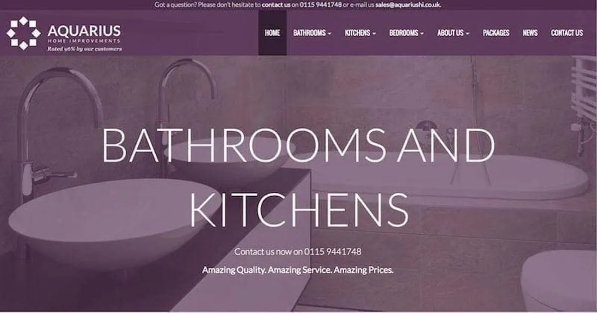 Read more about the article Take a Look at Aquarius Home Improvements’ New and Improved Website