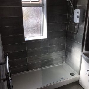 Mr and Mrs McPherson’s bathroom installation, Langley Mill
